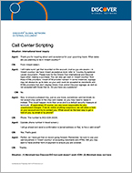 Call Center Script Example Image