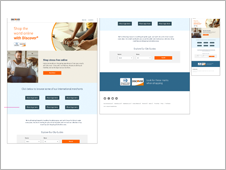 Cardholder Landing Page Example Image